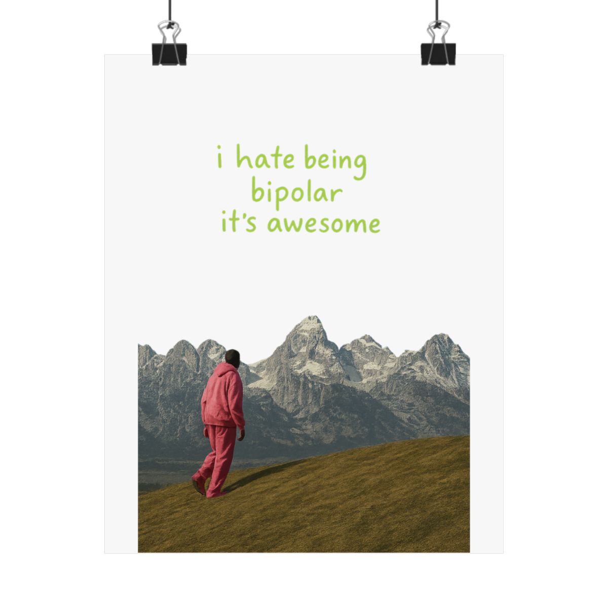 Mountain Ye Kanye West Album Cover Poster Print