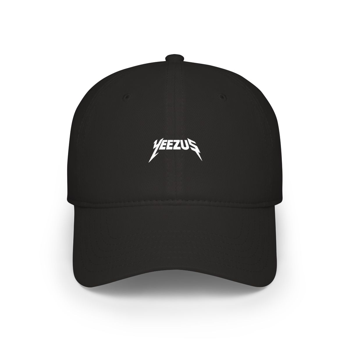 Embroidered White Logo Green Baseball Cap | Urban Minimalist Hat