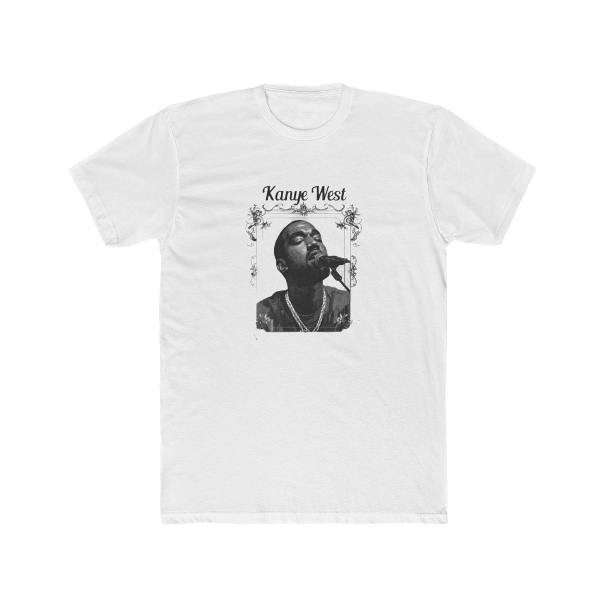 Hip-Hop Icon Fan Art T-Shirt | Minimalist Musician Tribute Design